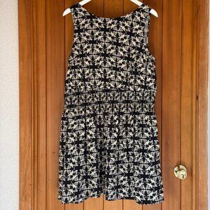 Black and White Mini Dress